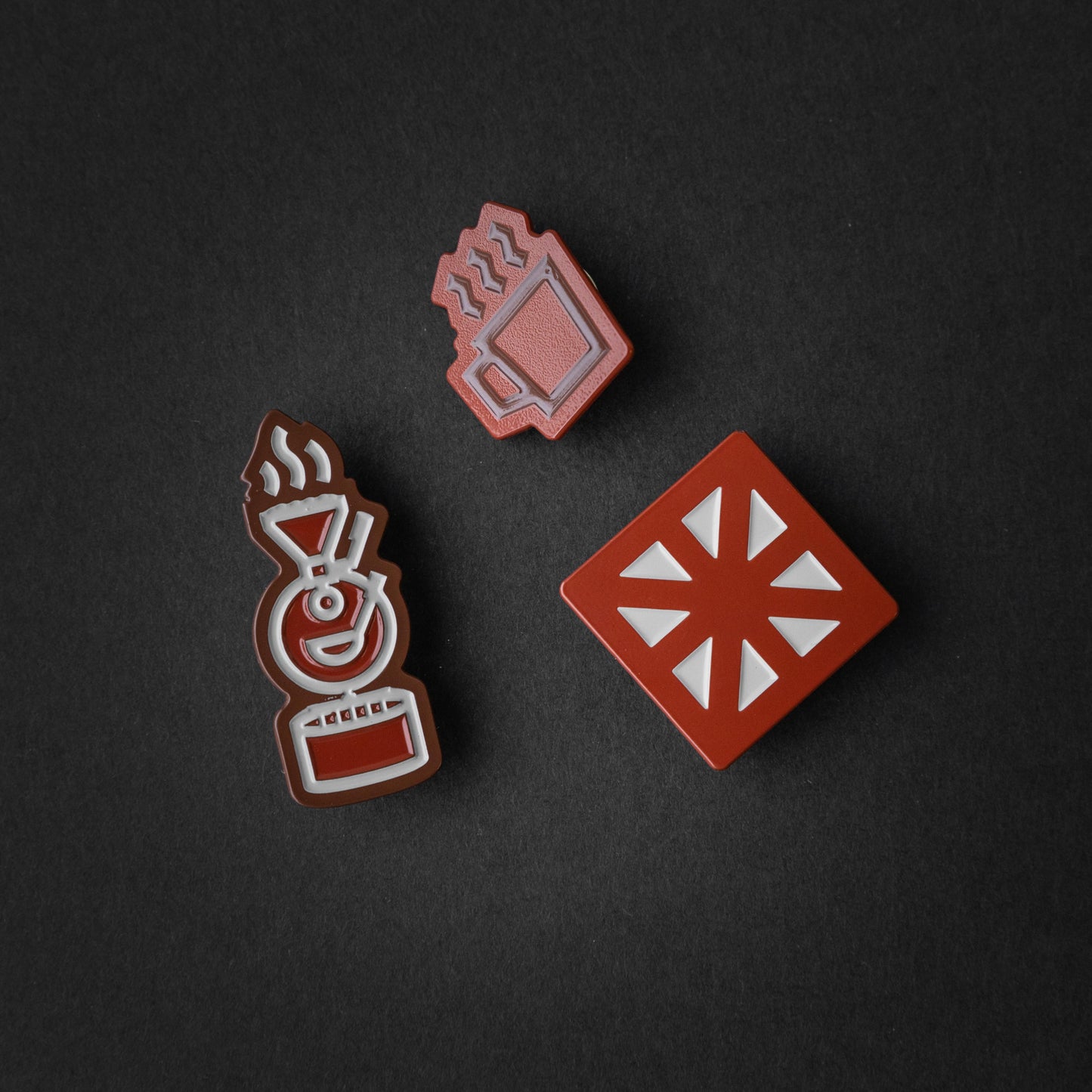 Loveland Coffee Enamel Pin Pack #2